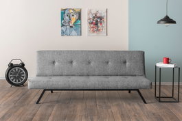 Atelier Del Sofa Zola - Sofá cama de 3 plazas Gris claro